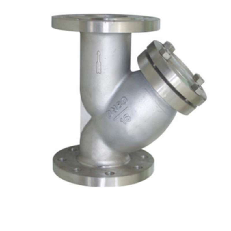 GL41H-100C高压Y型过滤器DN150法兰不锈钢y型过滤器dn200 125MM