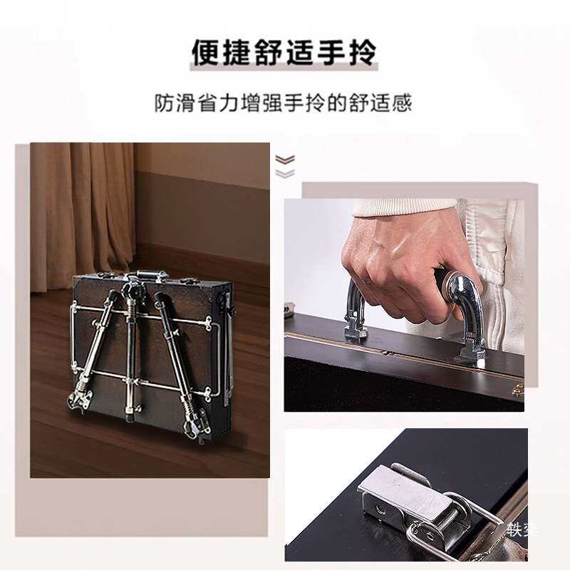铝合金意大利画箱美术生多功能折叠写生油画架写生手提画箱架