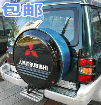 猎豹黑金钢加厚三菱备胎罩 轮胎套罩帕杰罗v73 越野车备胎套改装