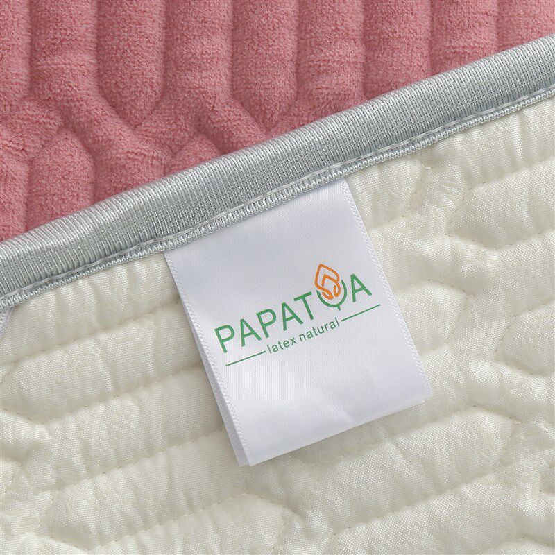 泰国PA加ATYA乳胶床卧暖垫三件套秋冬季P绒加厚褥子家用垫室床笠