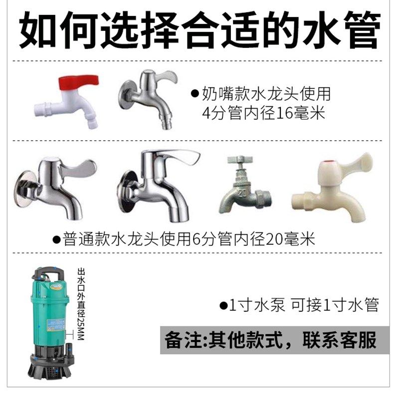 PVC水管软管家用4分6分1寸防冻洗车塑料浇水管蛇皮管包纱管花园管