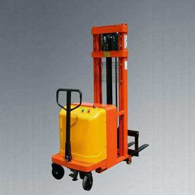 半电动配重堆高车 液压堆垛车 升高叉车托盘堆垛机  轻型堆高车堆