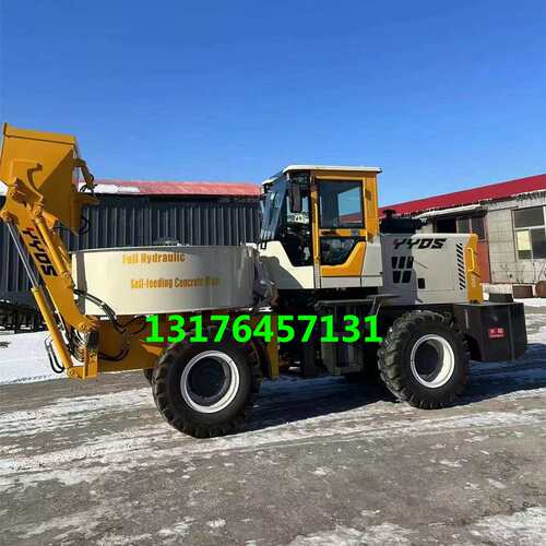 自上料平口搅拌车 自上料搅拌车self loading pan concrete mixer