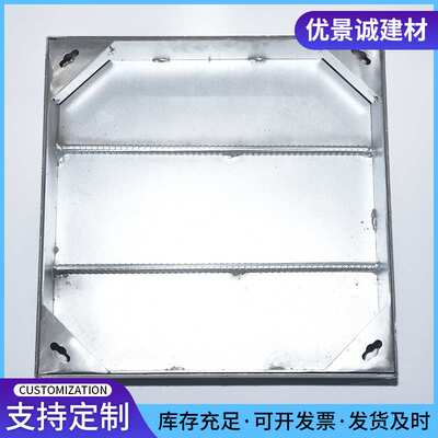不锈钢井盖 供应400x400x60x3铸锌底板下水道隐形污水窨 雨水篦子