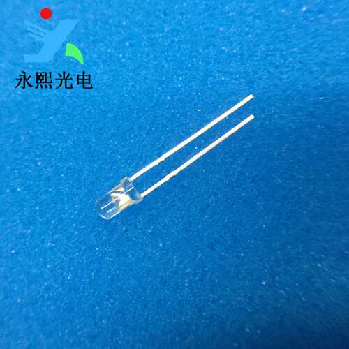 3MM无边红黄绿双色led灯珠发光二极管 f3雾状无极性灯珠