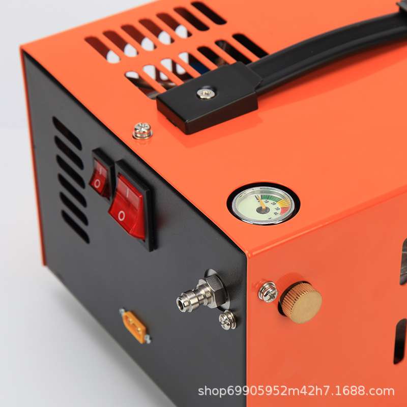 跨境车载高压打气机30mpa充气泵户外潜水12v/110V/220V风X20