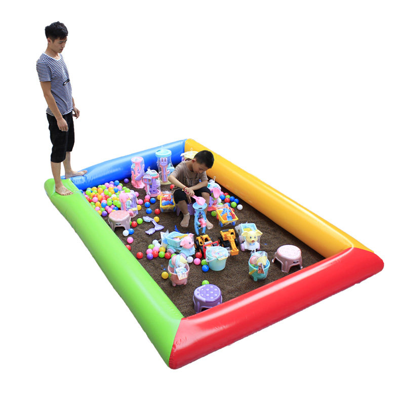 儿童沙滩玩具决宝挖沙子宝装小孩充气组合套明子玩具沙池广场摆摊