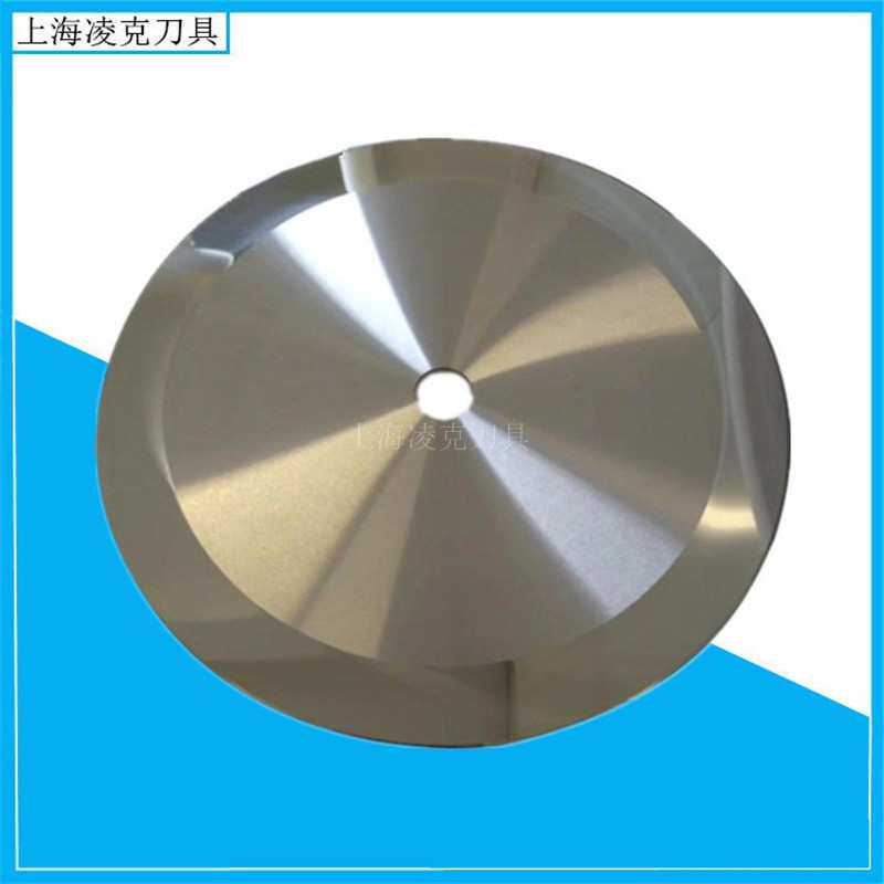 供应高速钢分切机圆刀 300*25.4*3双面口刀片 无纺布分切机刀片