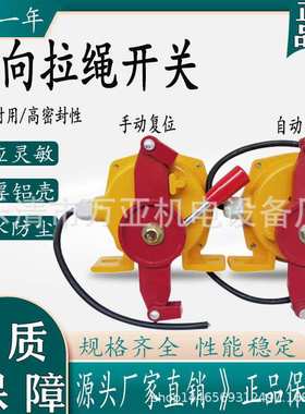 双向手动拉绳开关输送带急停开关LXA-02GKH-T2-FLXA-02GKHH-A