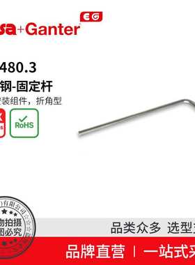 Elesa Ganter伊莉莎冈特 GN 480.3不锈钢-固定杆夹紧安装组件