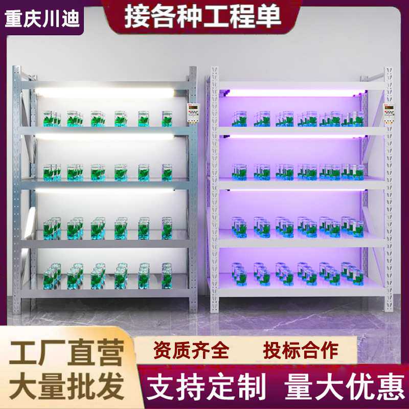 实验室组培架可移动植物光照育苗置物架led灯不锈钢多功能培养架