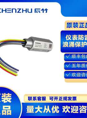 上海辰竹仪表浪涌保护器CZLBX-48防雷器避雷电涌电源三相2级保护