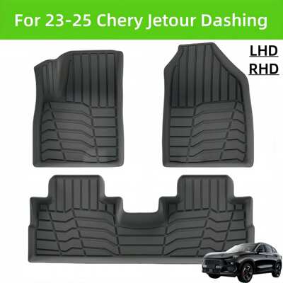 For 23-25 Jetour Dashing TPE 3D Car Floor Mat/Rear Trunk Mat