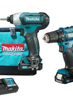 CLX224A充电冲击起子机套装锂电钻DF333家用多功能电动螺丝刀