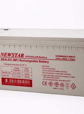 NEWSTAR蓄电池12V200AH (33-20012) 密封式铅酸蓄电池 价格优惠