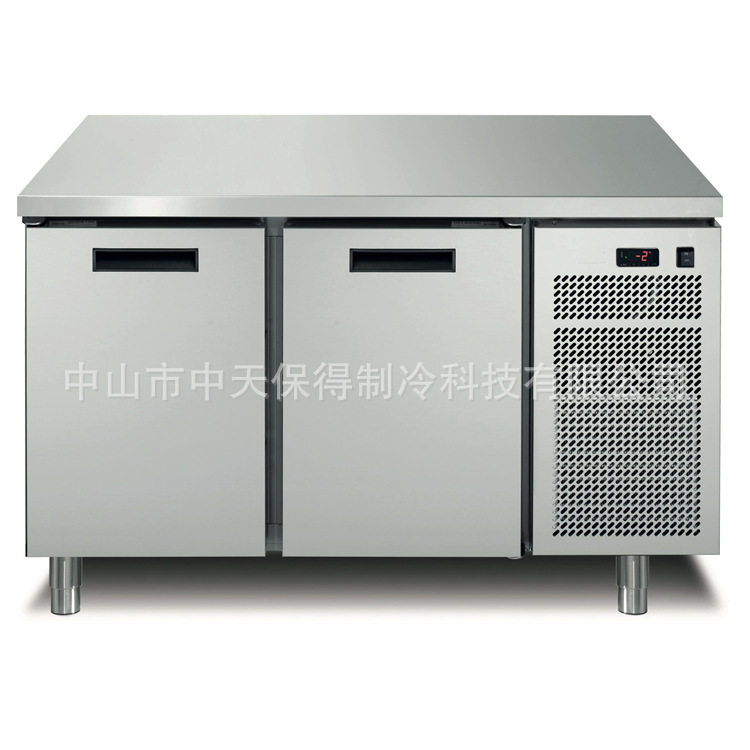 矮身商用冷藏工作台水果捞展示柜沙拉台冷藏操作台甜品冰柜