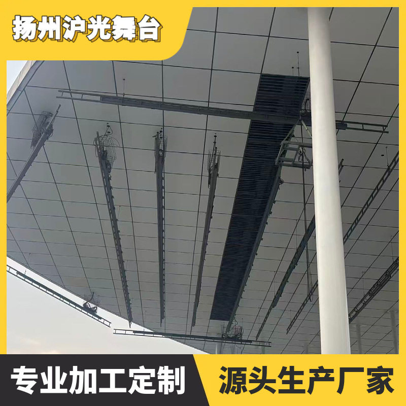 专业制作电动吊杆机升降灯杆升降景杆布景吊杆对开大幕侧光吊杆