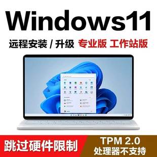 正式版win10专业版电脑做系统重装windows11家庭远程更新升级安装