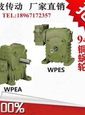 蜗轮蜗杆双级减速机WPEA WPES WPEO WPEX 50-80 60-100 70-120等