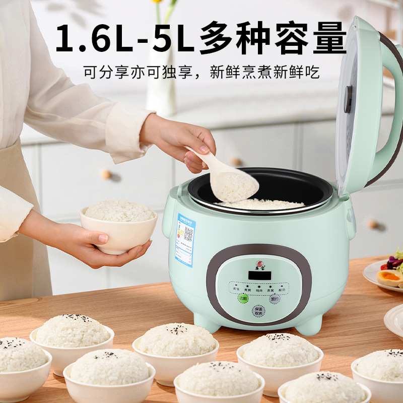 廉宝智能电饭锅小型3-4人家用预约多功能电饭锅2~5L一件起批电器