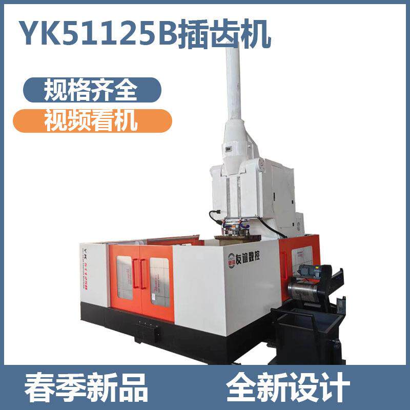厂家供应加工齿轮设备全自动数控插齿机内齿斜齿加工机器