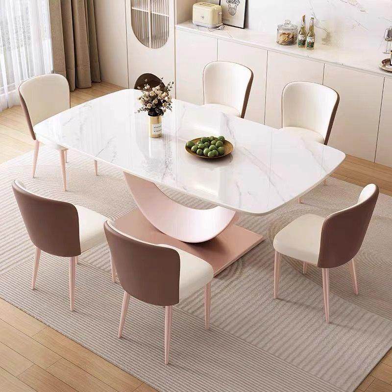 岩板餐桌椅组合小户型家用餐桌简约现代轻奢意式亮光长方形饭桌子,玩具/童车/益智/积木/模型,毛绒/玩偶/公仔/布艺类玩具,淘宝优惠券,粉丝福利购,淘宝优惠卷