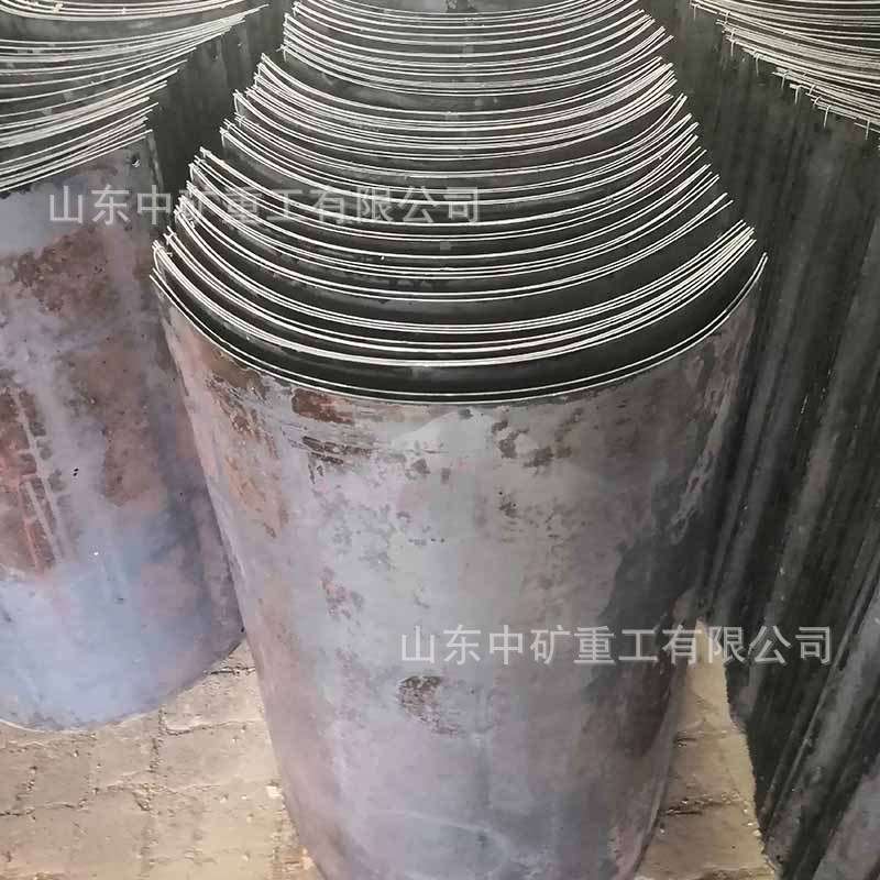 搪瓷溜槽 使用寿命长运输煤炭设备搪瓷溜子矿山施工设备配件
