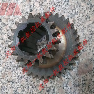 X52K 372B Z18 北京机床铣床配件 双联齿轮 X63W Z33 孔50 X62W