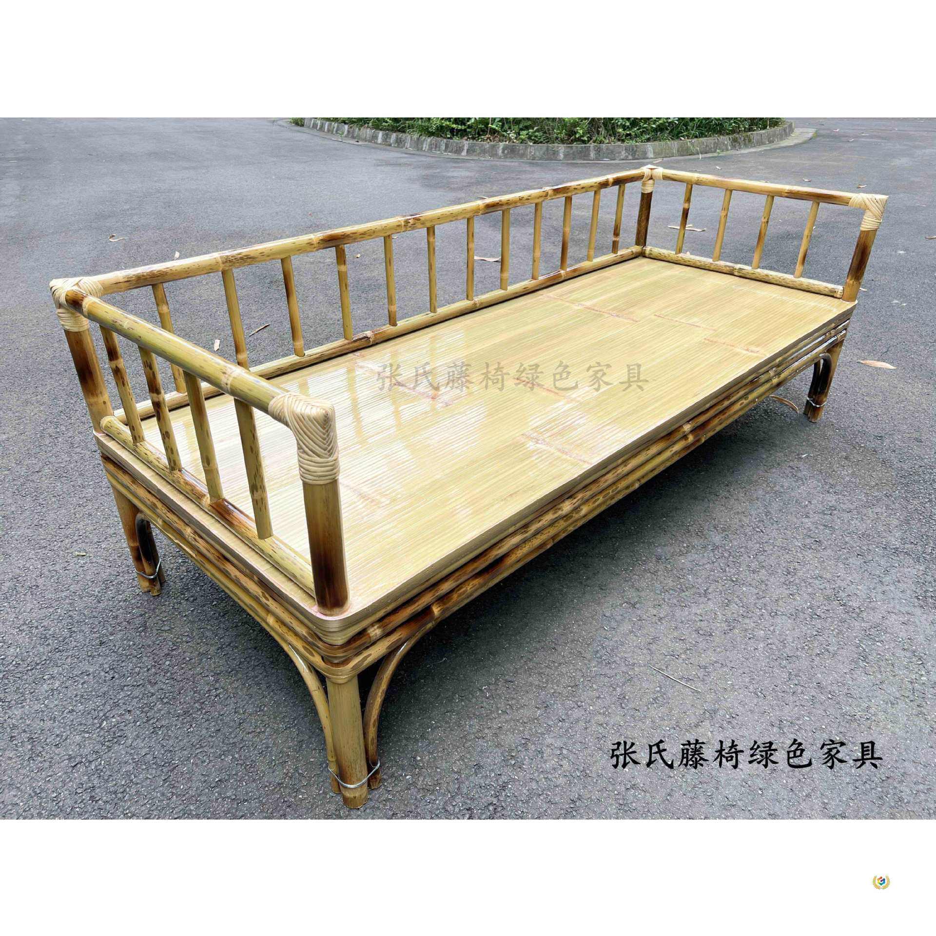 张氏藤椅竹家具竹床沙发椅踏踏米床竹制沙发罗汉床新中式小户型床