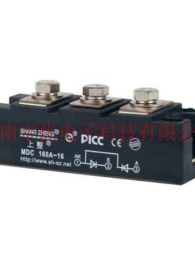 上海上整 MDC160A-16 整流管模块 MDC160A1600V 二极管模块 原装