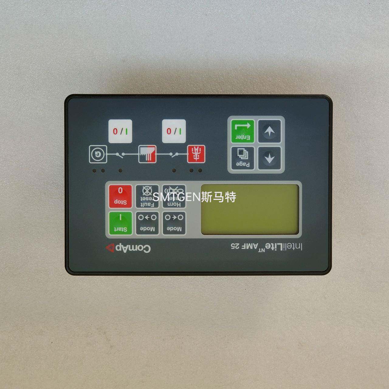 科迈模块AMF25原装进口的发电机组多功能液晶模块，自启动控制屏