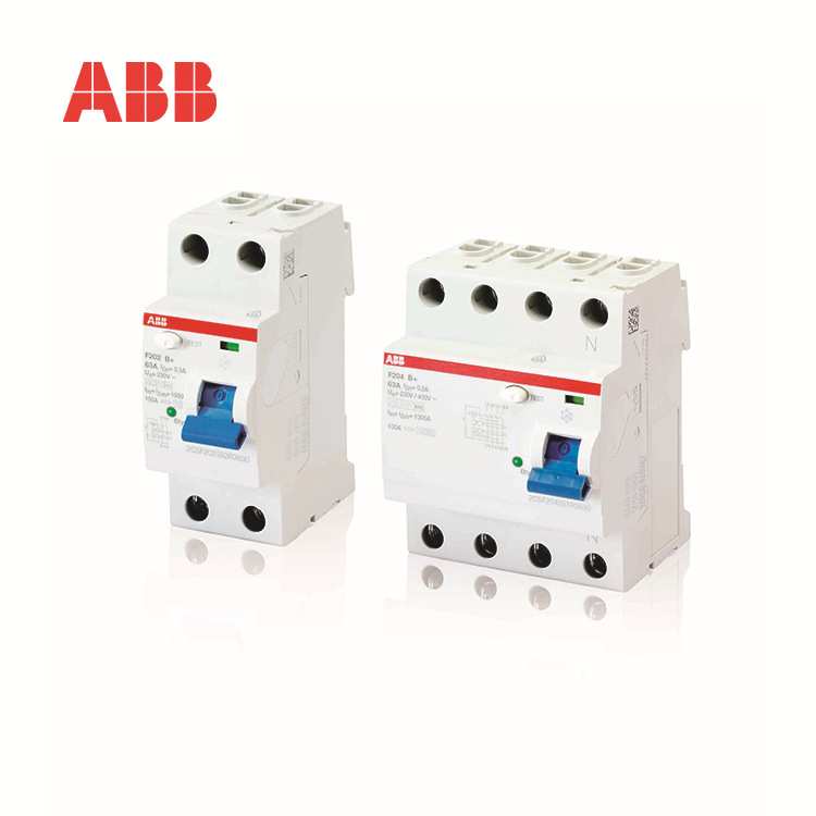 ABB断路器F200系列80A漏电保护开关4P四极意大利F204 AC-80/0.3