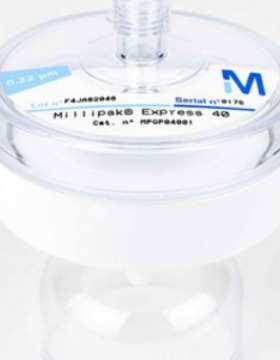 默克密理博Millipak Express 40 过滤单元, 0.22 μm,非无菌