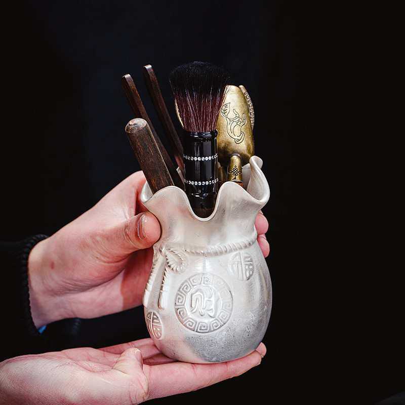 茶具礼品真银包银鎏银六君子套装家用6君子茶道艺配件茶夹茶勺刀,模玩/动漫/周边/娃圈三坑/桌游,模型制作工具/辅料耗材,淘宝优惠券,粉丝福利购,淘宝优惠卷