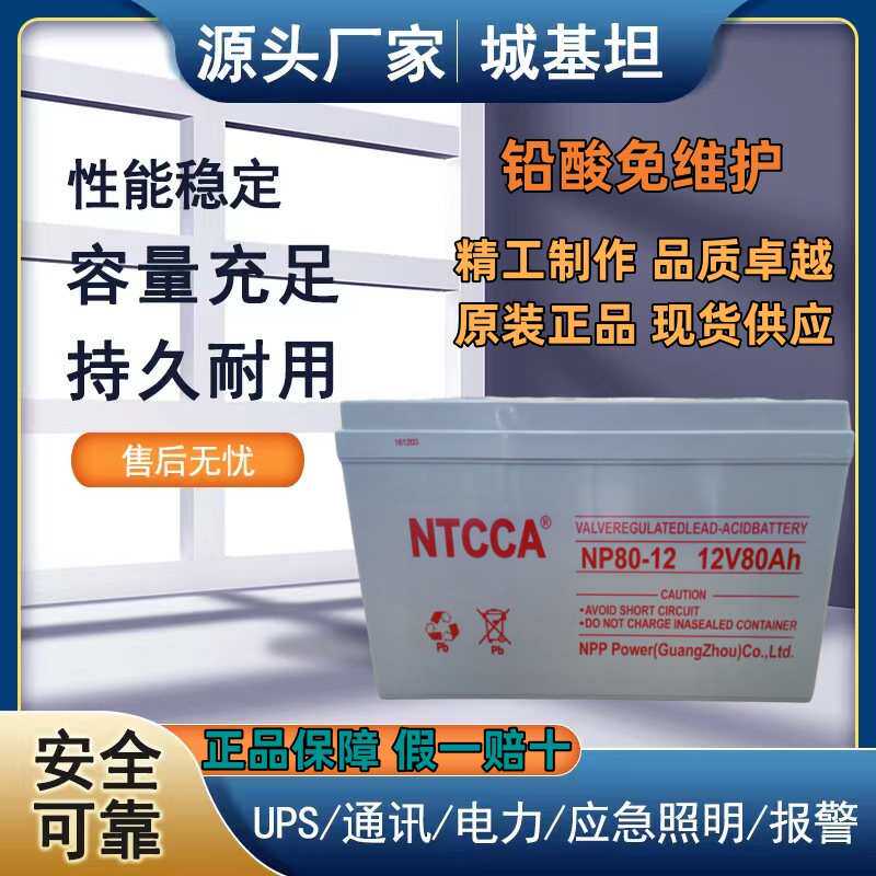 NTCCA蓄电池NP7-12恩科12V7Ah 胶体电池
