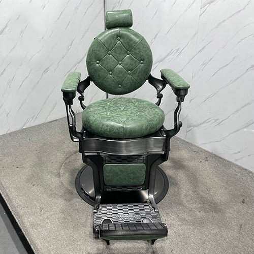 高档复古男士油头馆理发椅美发店可放倒刮胡修面发廊专用剪发椅子