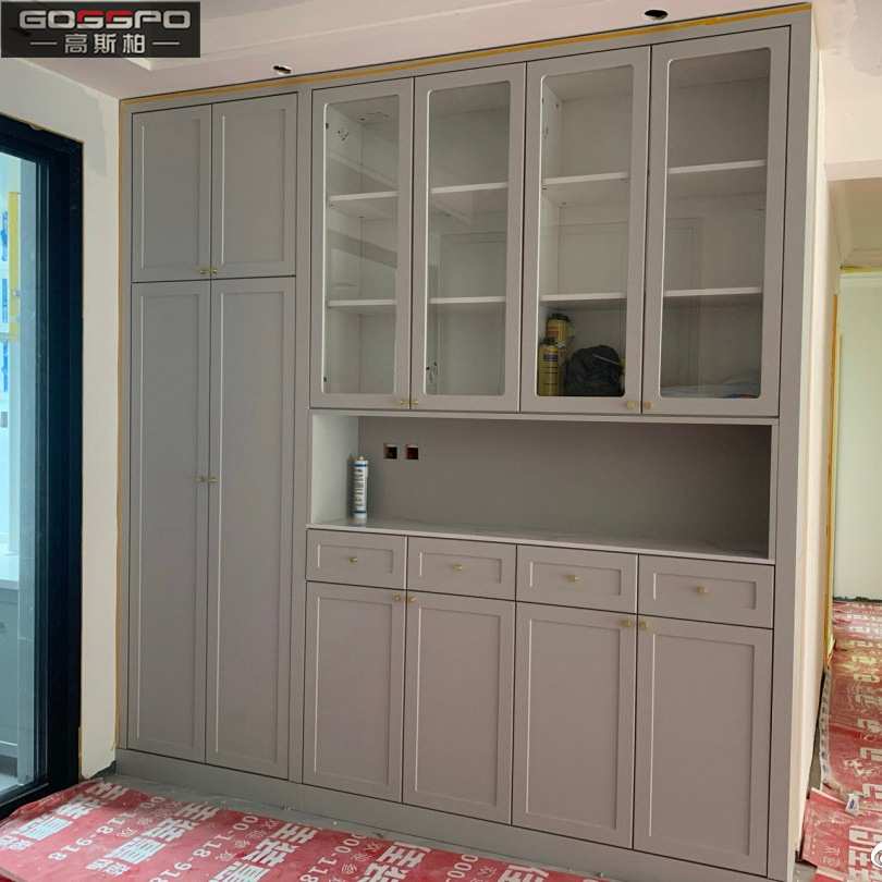 现代轻奢整体衣柜定制卧室衣橱定做实木全屋定制简约家装家具