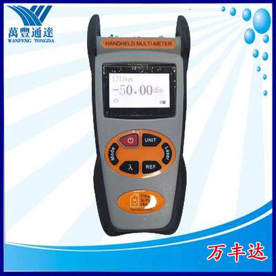 光损耗测试设备万丰达单模光源光功红光一体功能WF-1208光万用表