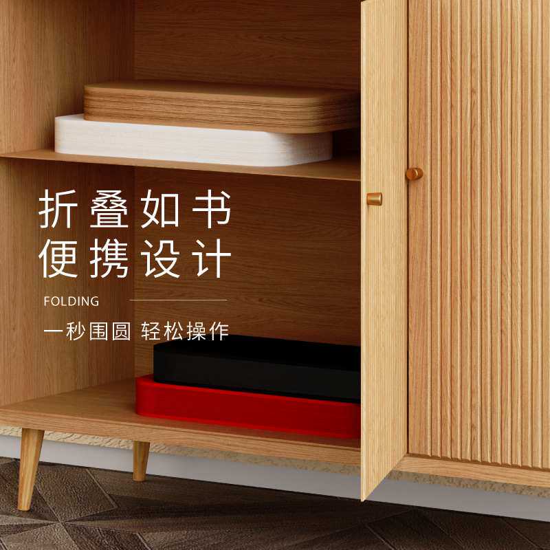 青美凳子家用圆凳餐桌凳加厚结实成人备用北欧风格轻奢风琴独凳