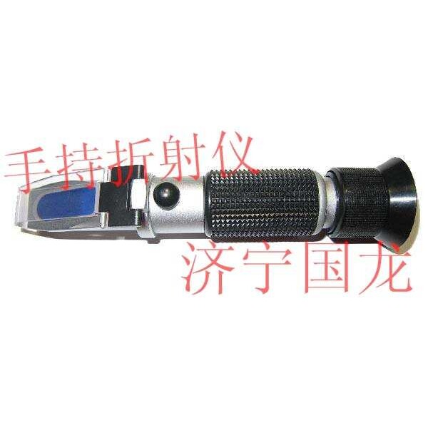 铝壳手持温补光学盐度计 0-10%海水比重计 水族盐度计折光仪