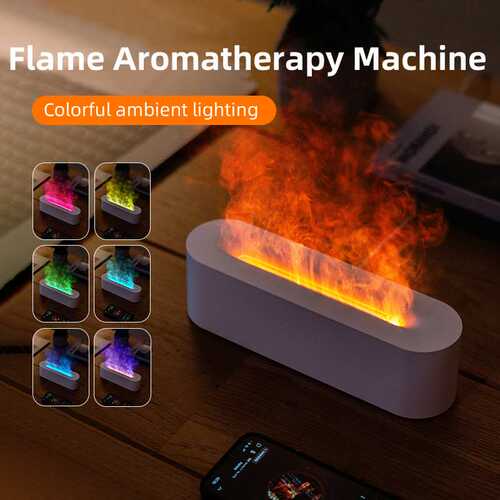 New USB home multi-color simulated flame fragrance machine