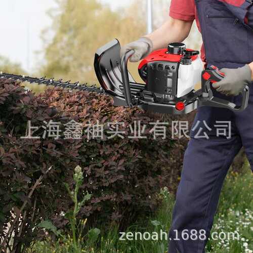汽油动力绿篱机 双刃绿篱修剪机 篱笆茶树茶叶树枝园林绿化修剪机