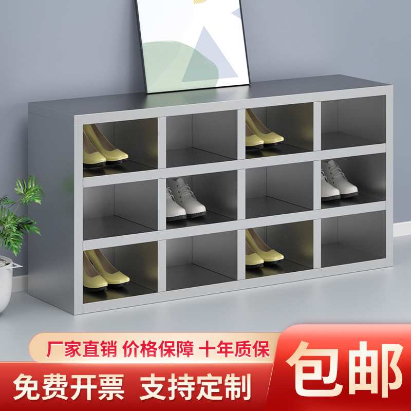 不锈钢鞋柜员工鞋凳更衣柜车间换鞋工厂无尘单双面更鞋柜净化鞋凳