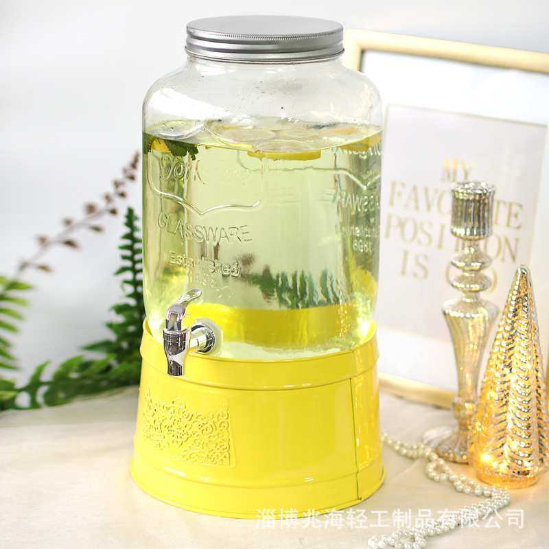 可乐桶 威士忌带龙头玻璃果汁罐8升铁皮桶甜品台饮料桶柠檬冷水壶,模玩/动漫/周边/娃圈三坑/桌游,模型制作工具/辅料耗材,淘宝优惠券,粉丝福利购,淘宝优惠卷