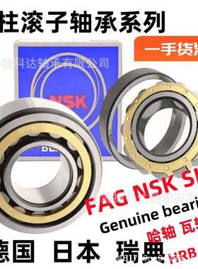 圆柱滚子轴承N208至N232 W M C3 SKF轴承FAG轴承NSK轴承 bearing