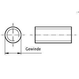 maedler全系列螺纹轴单螺纹螺母64003600  64006000