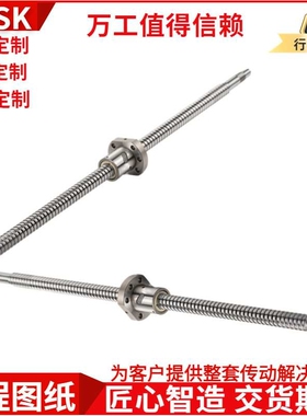 厂家直销SCRL系列 机床丝杆左旋 冷轧滚珠丝杆整支