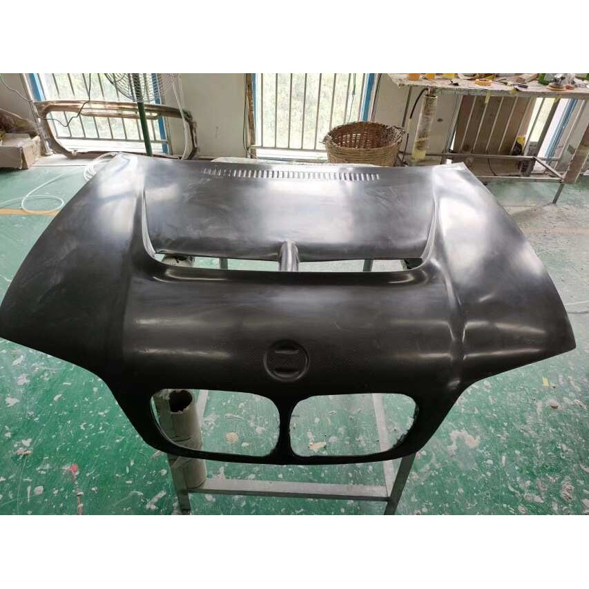 适用于宝马E46 两门改装碳纤维机盖 引擎盖 唯佳