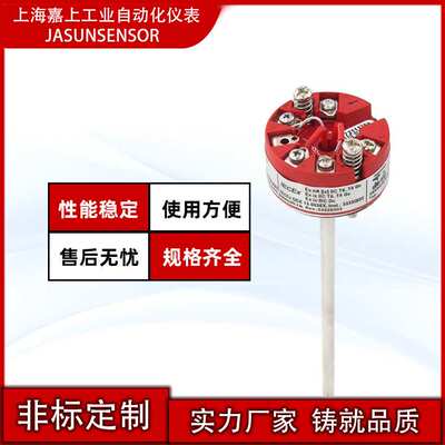 厂家直供耐高温温度传感器PR5333A可编程变送器PT100热电阻pt1000
