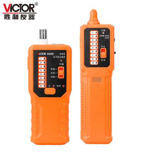 胜利VICTOR VC668B数字信号寻线仪
